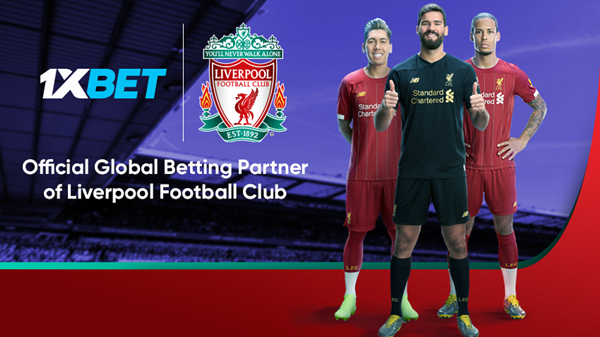 1xbet - Liverpool anlaşması