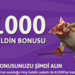 Mroyun Yeni İlk Üyelik Bonusu 1.000 TL Oldu