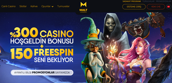 Maltcasino casino sitesi